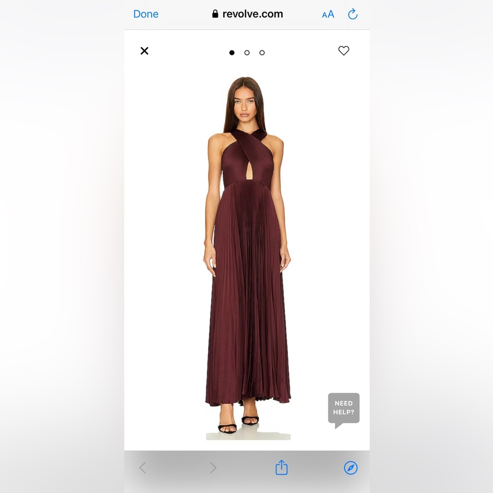 ALC Athena Gown in Chicory